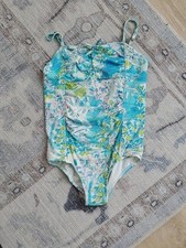 Lilly Pulitzer UPF 50 Girls Plumeria One Piece Swimsuit Sz7