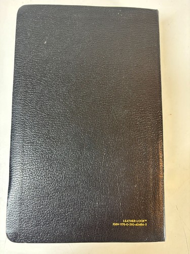 NIV Large Print Reference Bible Leather Look Red Letter Black Zondervan 2011 - Imagen 9 de 19