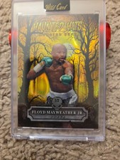 2025 Leaf Wild Card 1/2 Floyd Mayweather Jr. Haunted Hits Monster Hunt #HHW-FM