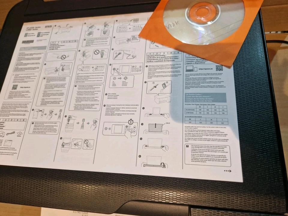 Epson ECOTANK Et-2720 All-in-one Wireless Inkjet Printer With Full Ink Tanks - Image 4 of 4