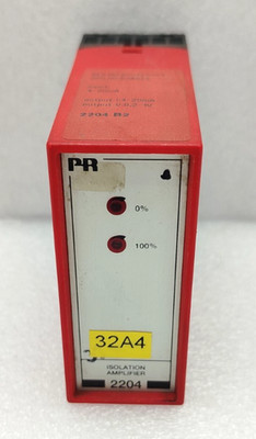 PR Electronics 2204 Isolation Amplifier Used Fast Shipping