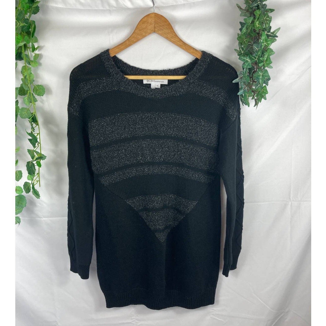 BCBGeneration Knit Patterned Sweater - image 1