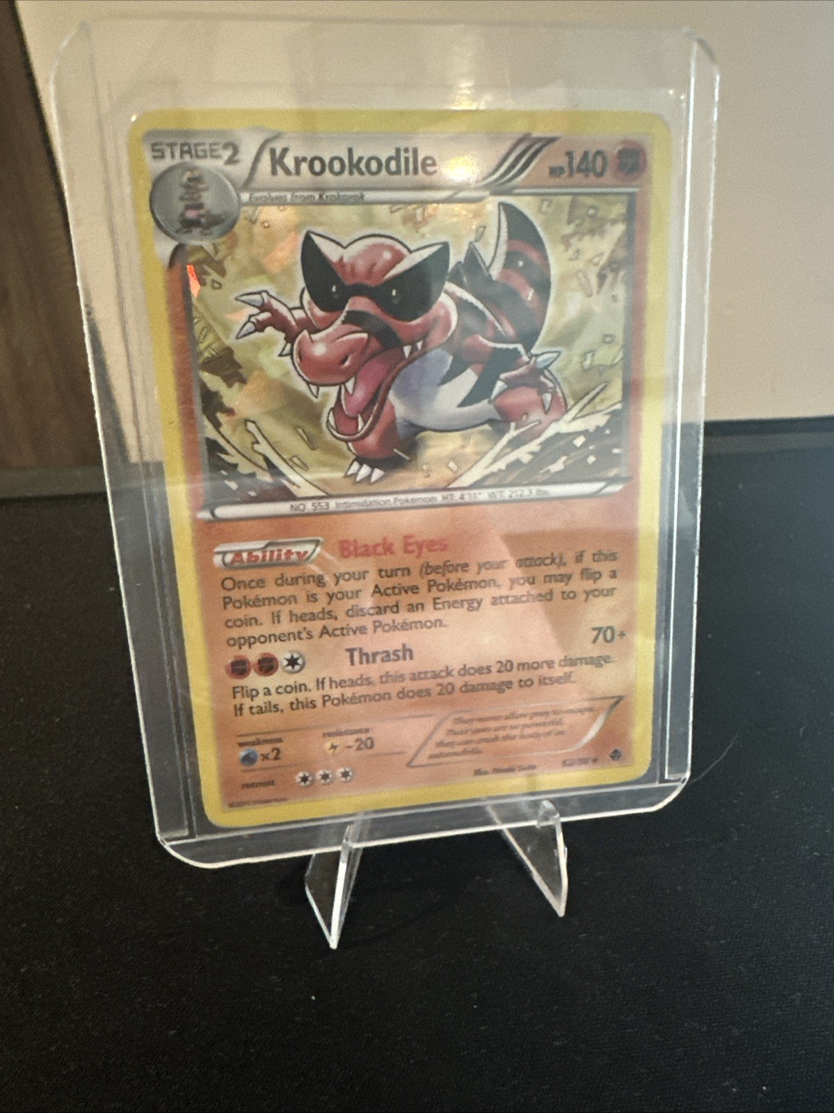 Krookodile 62/98 Holo - Emerging Powers - Pokémon Card