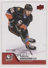 2020-21 Upper Deck AHL Exclusives 47/100 Andrew Agozzino #20 09wc