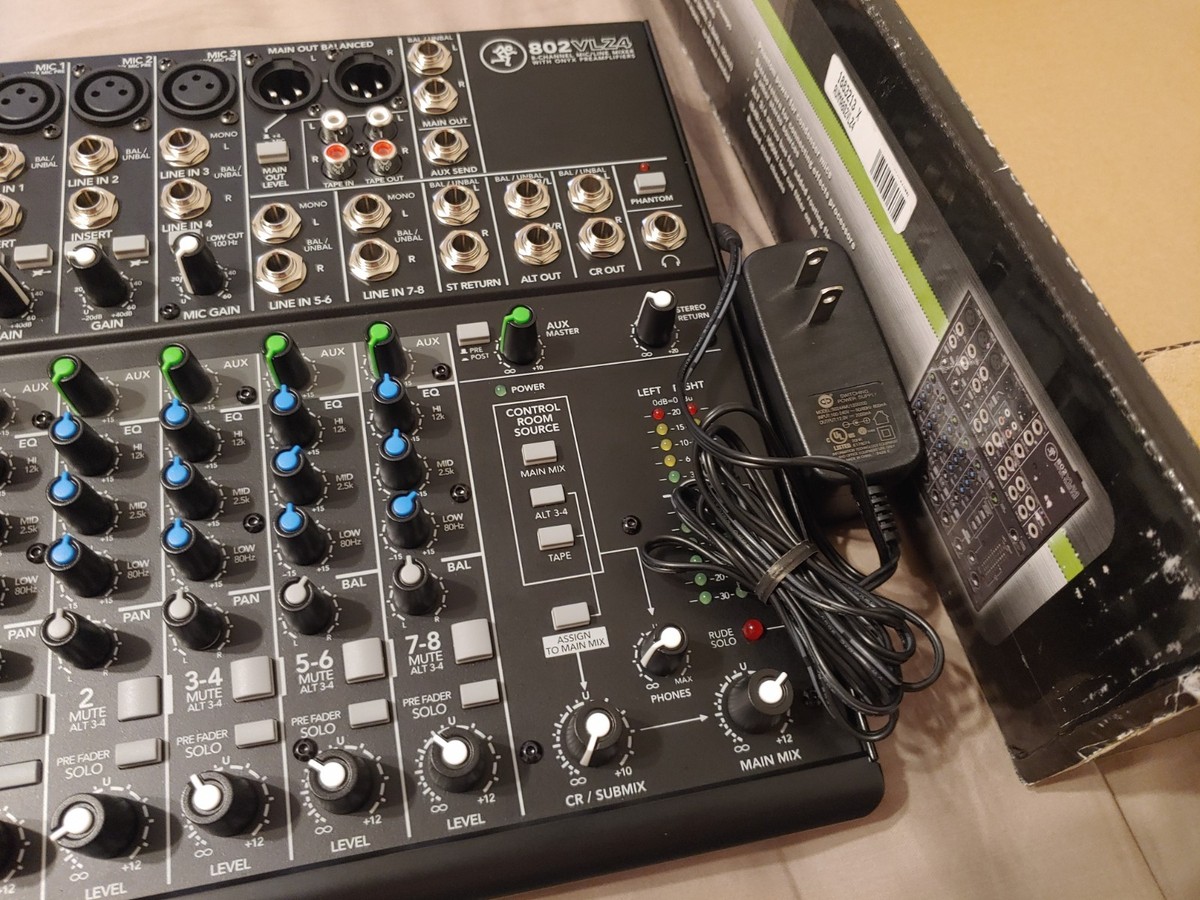 Mackie 802VLZ4 8-Channels Compact Mixer for sale online | eBay
