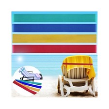 Towel Bands for Beach, Pool  Cruise Chairs, Secure Towel Holder Clips