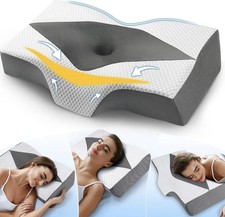 Memory Foam Cervical Pillow for Neck and Shoulder Pain: Orthopedic Neck