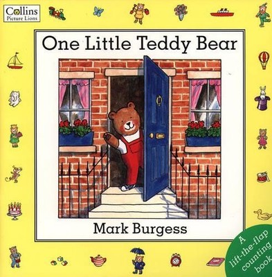 One Little Teddy Bear by Burgess, Mark Paperback Book The Fast Free Shipping