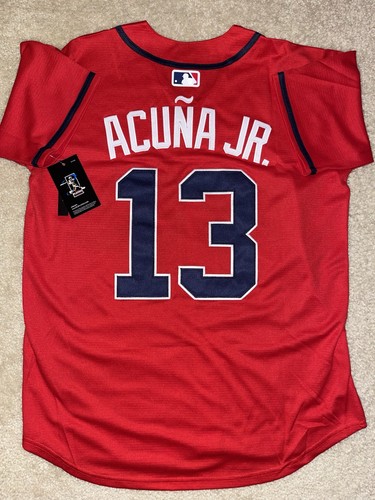 New Ronald Acuna Jr Atlanta Braves Jersey Men’s XL