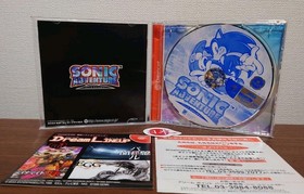 Sonic Adventure Sega Dreamcast HDR-0001 MINT + Manual NTSC-J FREE SHIP
