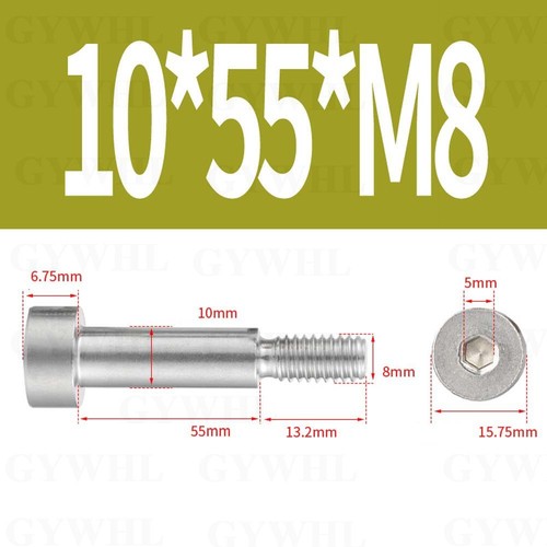 Vis passe épaule hexagonale intérieure A2 inox M2 M2.5 M3 M4 M5 M6 M8 M10 M12 - Photo 149/183