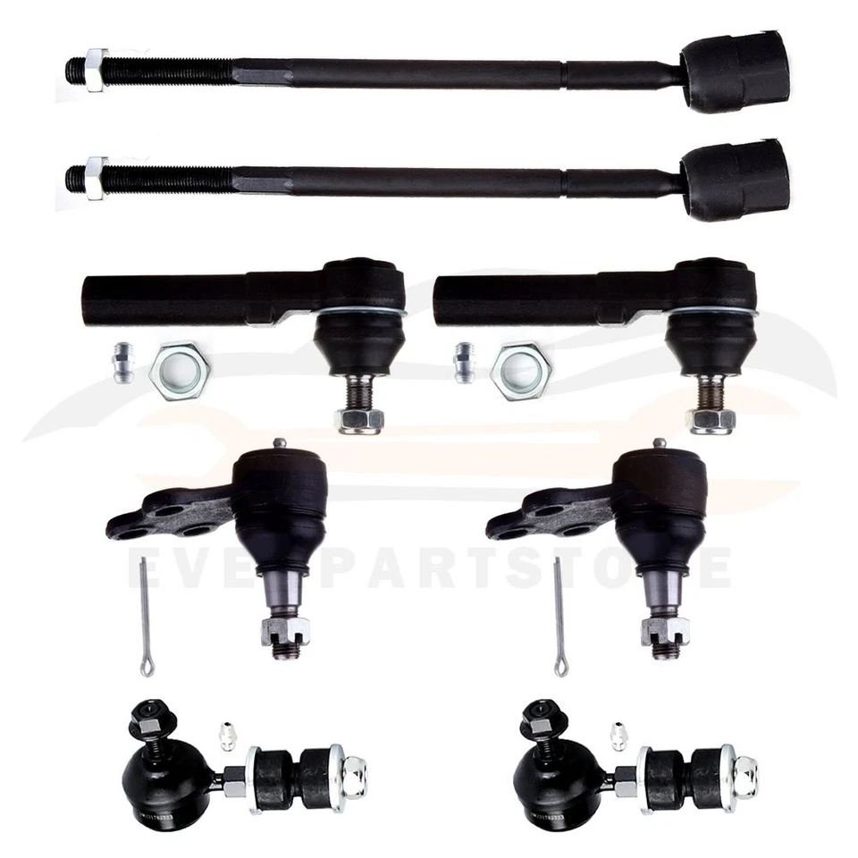 8Pcs Front Lower Steering Sway Bar Suspension Kit For 1995-2002 Mercury Villager - Image 2 of 4