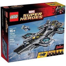 Lego Marvel Avengers Super Heroes- The SHIELD Helicarrier (76042)-New Sealed Box
