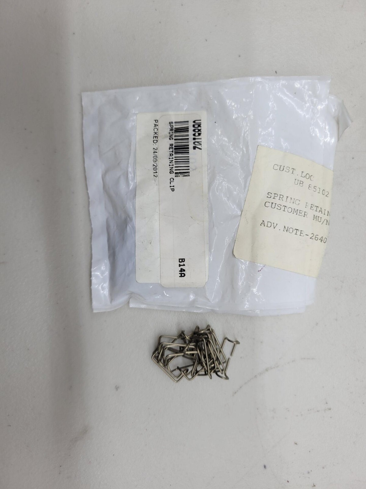 Rolls Royce / Bentley Spring Retaining Clip UB85102