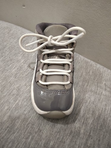 Nike Air Jordan 11 Retro Gray Toddler Athletic Sneakers 378040-005 - Sz 5c - Picture 12 of 21