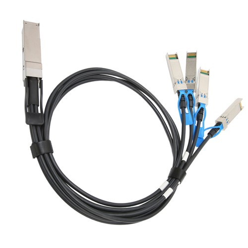 100G QSFP28 DAC Cable 1 Meter Transmission Distance QSFP28 To 4 SFP28 100G S NEW - Afbeelding 3 van 12