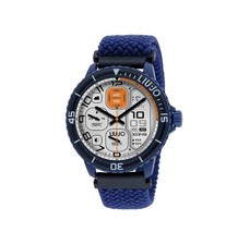 Smartwatch  Strap LIU JO LUXURY SYNC SWLJ181 Fabric Blue  Silicone Black