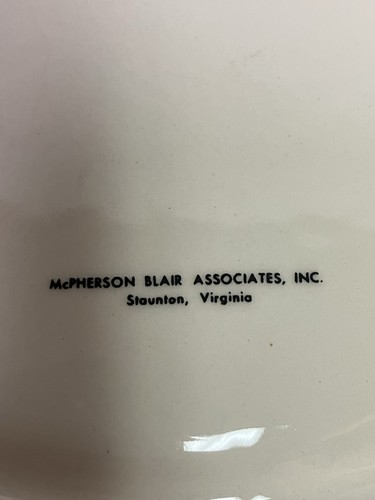 Vintage Ashtray Hilldrup Transfer & Storage Co Fredericksburg VA United Van Line - Picture 5 of 5