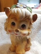 6.5" Tall Lion Lefton Trade Mark Exclusive Japan 7834