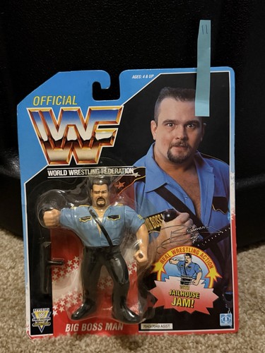 WWF Big Boss Man Hasbro Wrestling Figure WWE 1992 ...