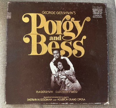 Gershwin - Porgy And Bess 3LP Box Set - Sherwin M. Goldman/Houston Grand Opera RCA