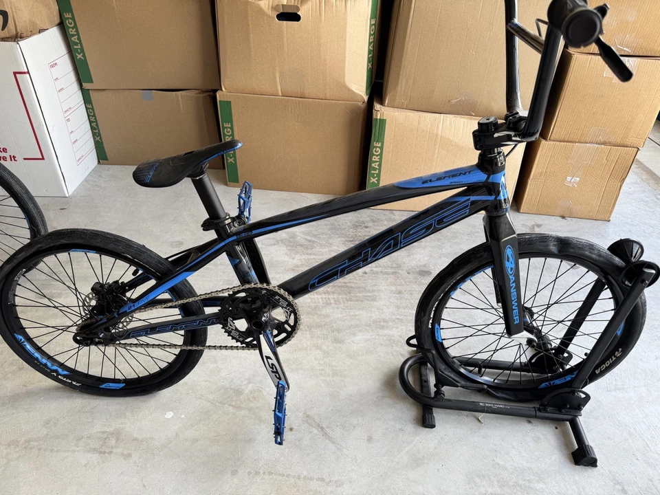 "Nueva bicicleta de carreras Chase Element 20"" Pro XXL BMX - horquilla de carbono/disco hidráulico" Foto 4 de 4