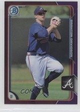 2015 Bowman Draft Chrome Purple Refractor 238/250 Braxton Davidson #186 0l2