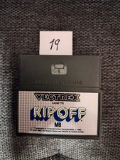Vectrex Cassette - Rip Off MB 1982