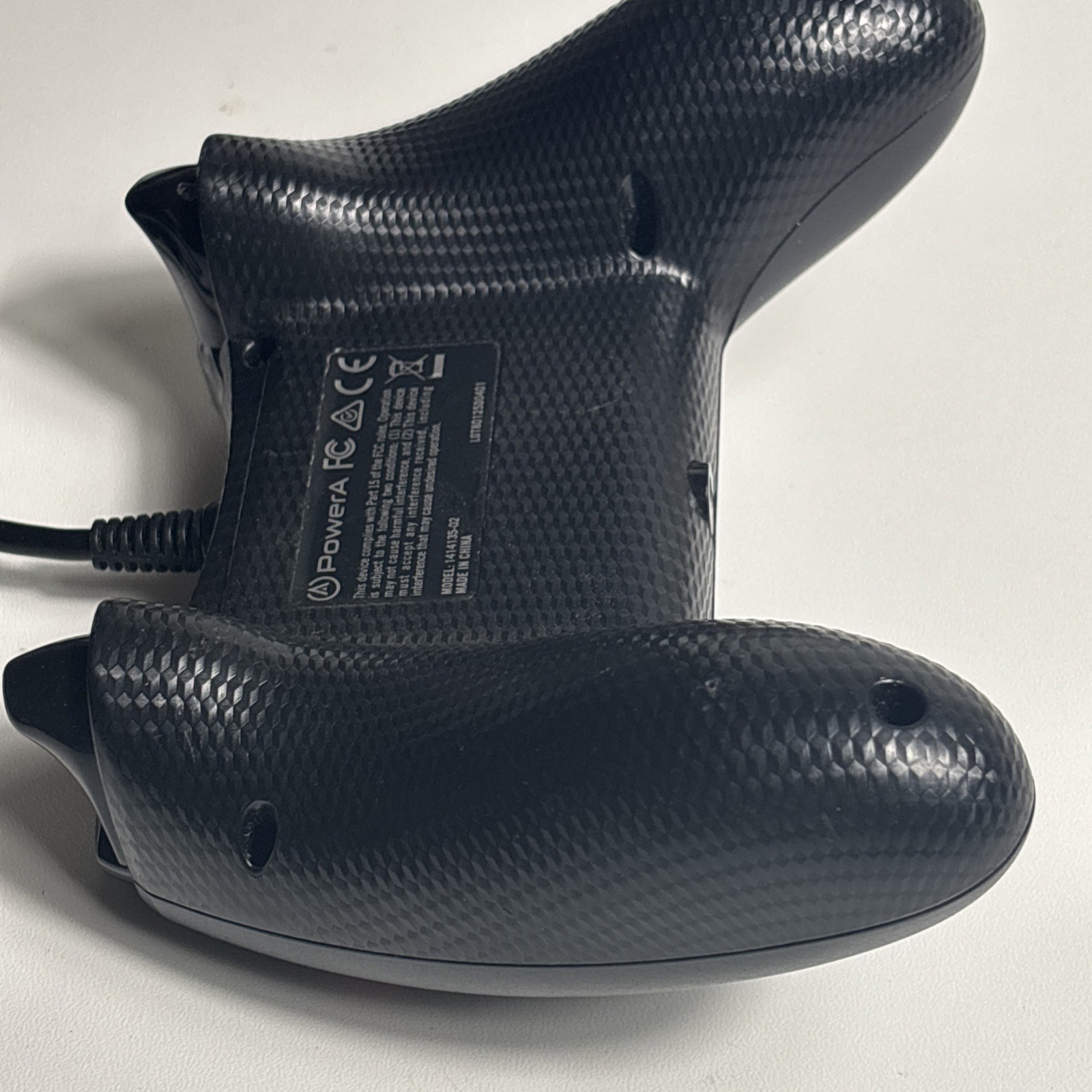 PowerA  Xbox 360 Black Wired Controller Model 1414135-02