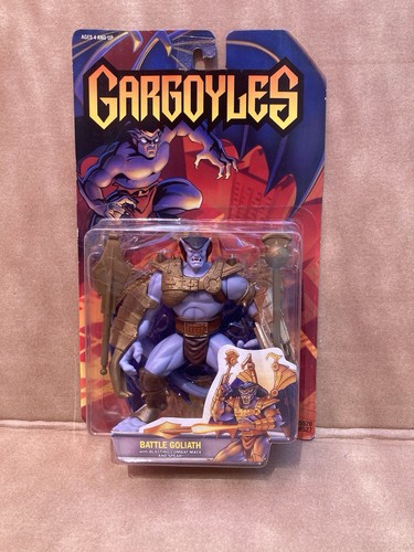 1996 Kenner Gargoyles Battle Goliath with Mace Action Figure New in Package