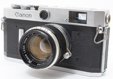  NEAR MINT- Canon P Rangefinder 35mm Film Camera 50mm f1.8 L39 LTM Lens JAPAN