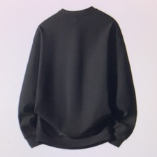 Herren Pullover 2XS Schwarz Strick Rundhals L...