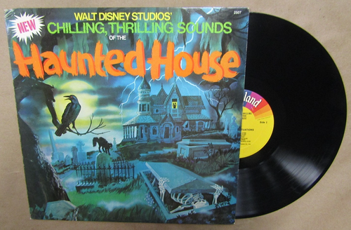 WALT DISNEY-CHILLING, THRILLING SOUNDS OF THE HAUNTED HOUSE,2507,VINYL ALBUM - Foto 1 di 9