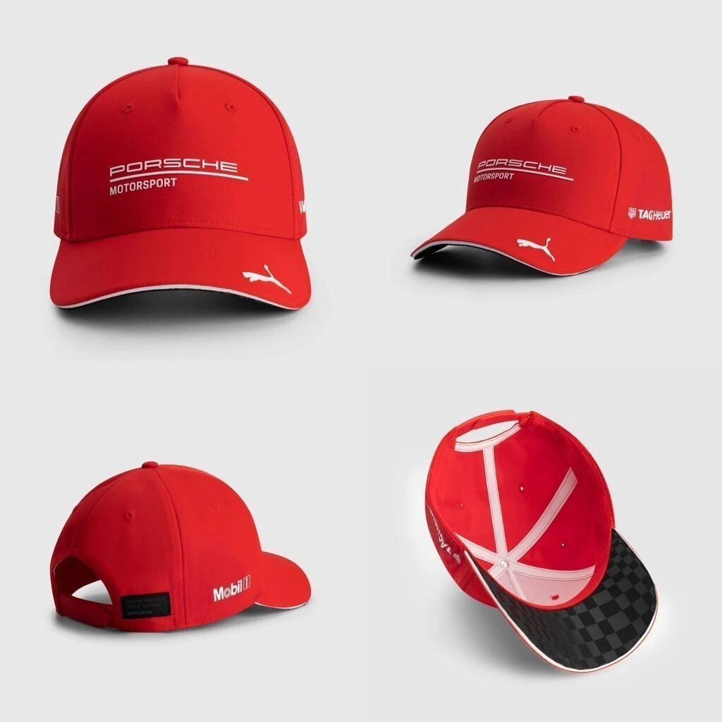 Porsche Motorsport Men's Casual Baseball Cap Adjustable Red Sports Hat NEW
Opens in a new window or 