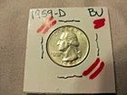 1959 REAL PRETTY SILVER WASHINGTON QUARTER--YOU DECIDE GRADE-FREE SHIP-