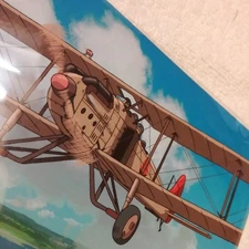 In Protective Sleeve The Wind Rises. Postcard. Studio Ghibli. Ghibli Card THE WI