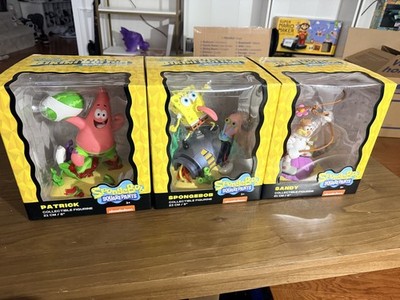 Spongebob Patrick Sandy Spongebob Battle for Bikini Bottom Figures New in Box