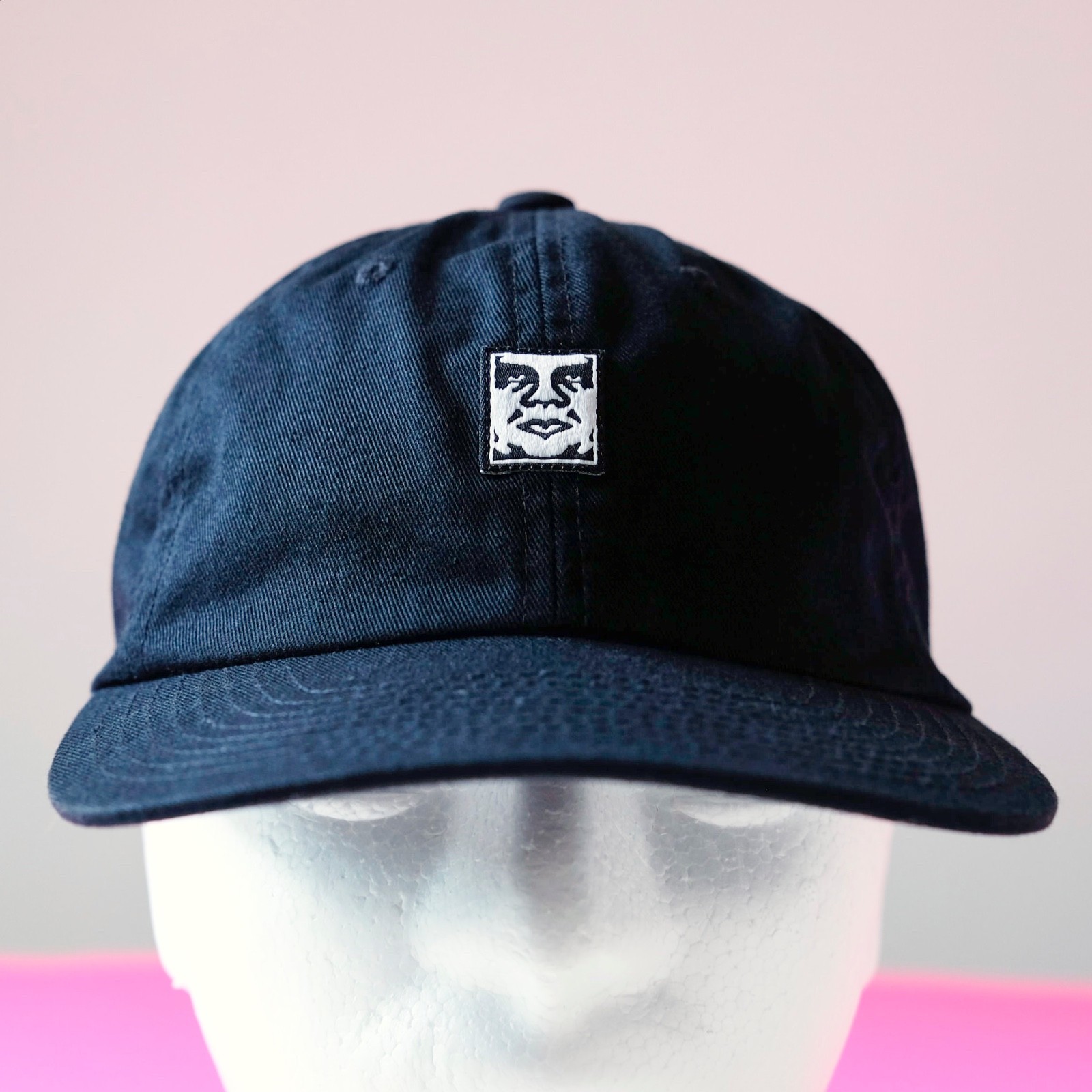 Obey Propaganda Hat Small Face Logo Patch Basebal… - image 1