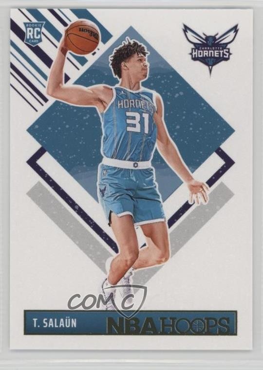 2024-25 Panini NBA Hoops Hoops Tribute Winter Tidjane Salaun #292 0ip8