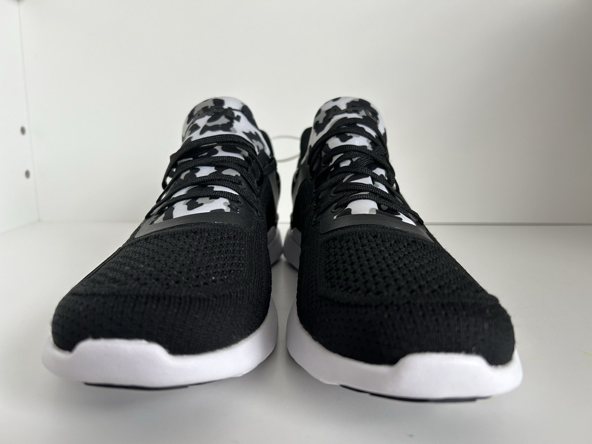 NIB - APL Size 10.5 Men\'s TechLoom Tracer Shoes – Black/White/Leopard‎ APL TechLoom Traveler Black & Ivory Sneakers | Uncrate Supply main image 2