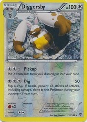Diggersby 112/146 XY Base Set Reverse Holo Uncommon
