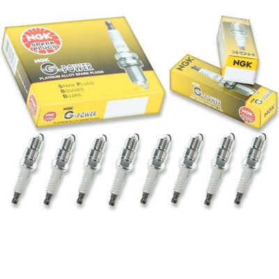 8 pcs NGK G-Power Spark Plugs for 1975-1981 Buick Electra 5.7L 4.9L 7.5L fn