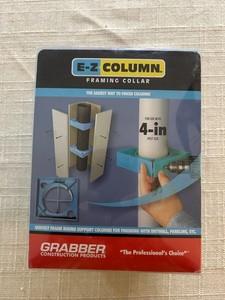 Grabber 4 In. Blue Nylon Ez Column Framing Kit (5-pack), Blue NEW
