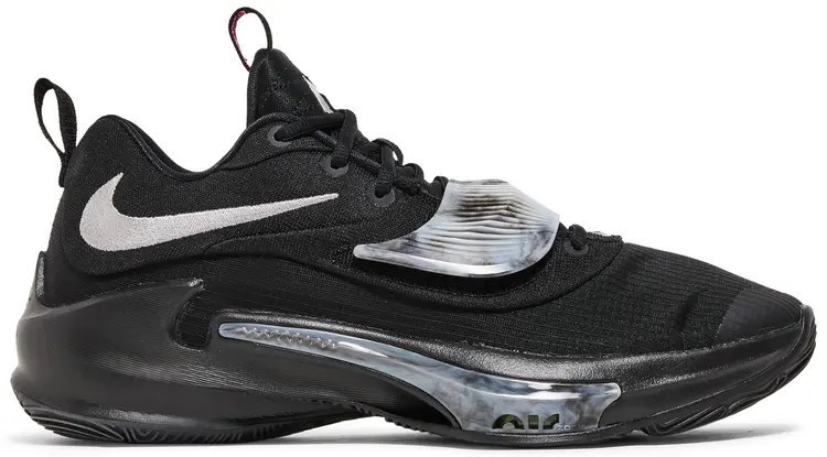 Nike Zoom Freak 3 Black Metallic Silver for Sale  display picture 3