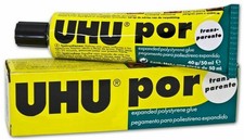 UHU POR Polystyrene Adhesive Styrofoam Glue Quick Setting - 40g/50ml