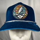 Grateful Dead “Pop Art Stealie” Velour Rope Hat – Ocean Blue