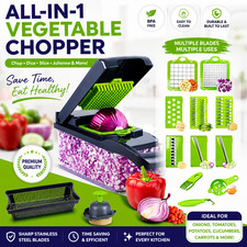 16 in 1 Vegetable Fruit Chopper Cutter Food O...