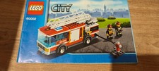 Lego City Feuerwehr 60002 NUR BAUANLEITUNG guter Zustand