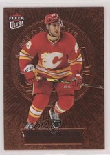 2021 Fleer Ultra Medallions Titian Achievement 34/75 Andrew Mangiapane #M-20 u2v