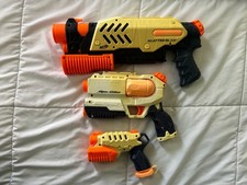 3 NERF Super Soaker Scatter Blast, Point Break, Microburst Water Gun Toy Blaster